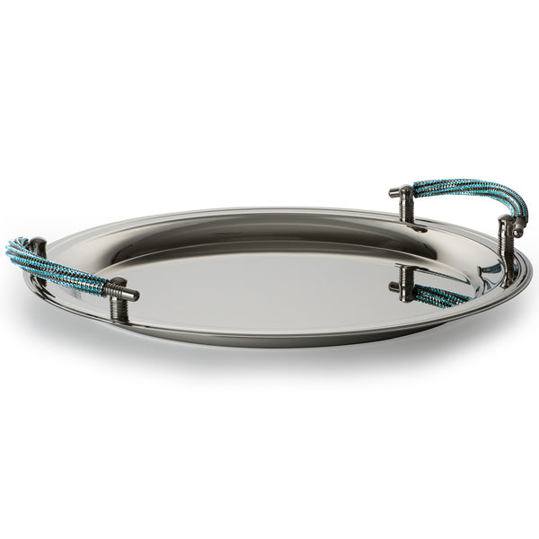 ALC Circular Serving Tray with Handles