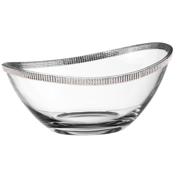 ALC 10in Glass Papaya Bowl